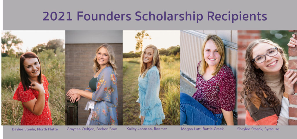 2021 Founders Scholarship Recipients